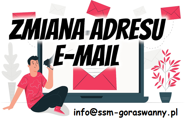 NOWY ADRES POCZTY ELEKTRONICZNEJ