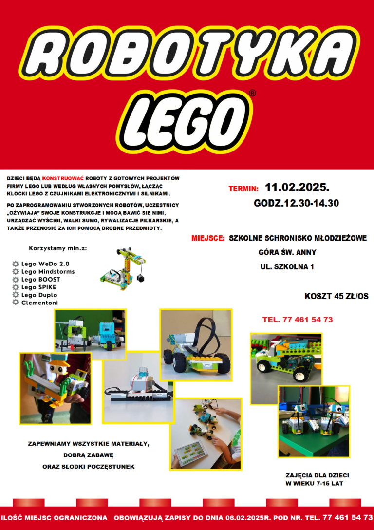 Warsztaty z Lego Robotyki